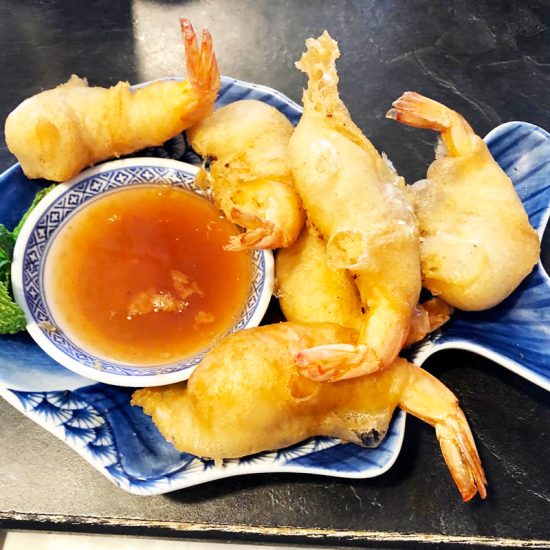 TÔM CHIÊN BÔT